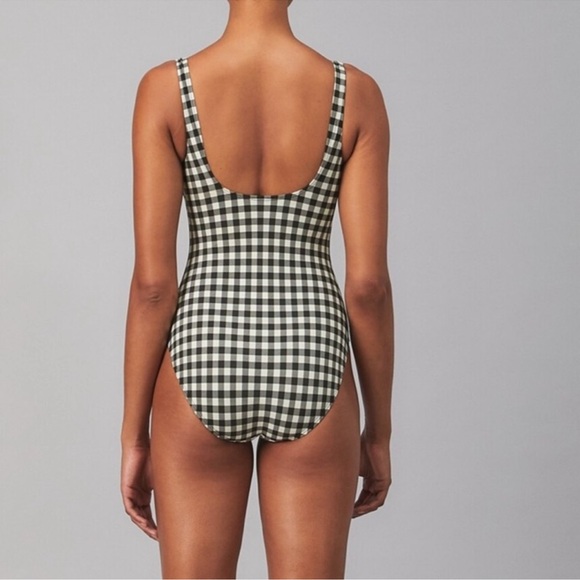 NEW Tory Burch Printed Clip One Piece Swimsuit Size M - Picture 6 of 9